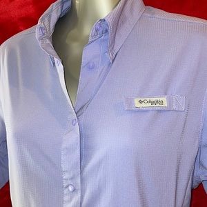 COLUMBIA PFG WOMENS SHIRT SM